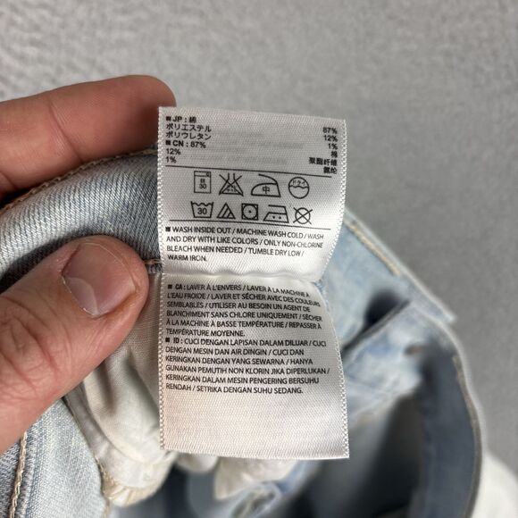 Old Navy Jeans Women’s Size 2 Skinny Boyfriend Shipwreck Light Wash - Picture 14 of 14